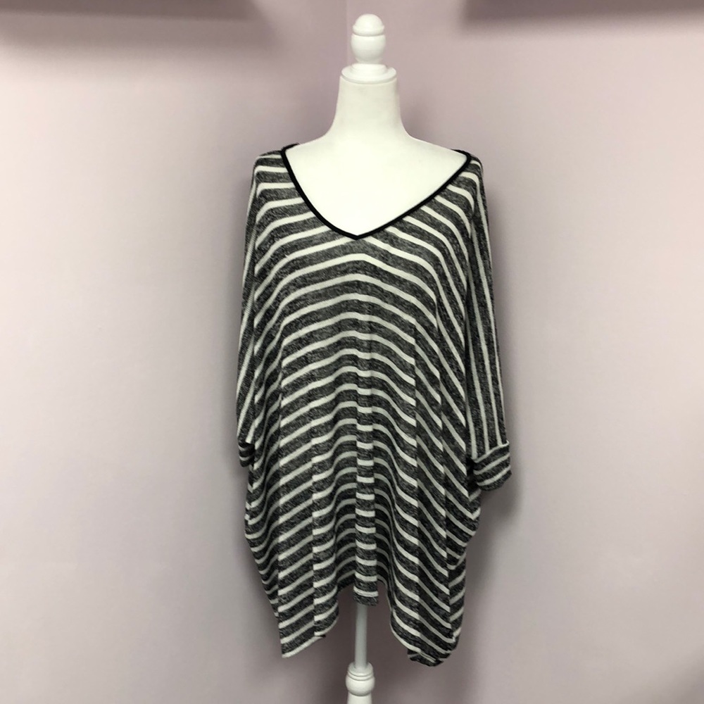 Sheer Knit One Size Fits Most Lily Blue Coverup